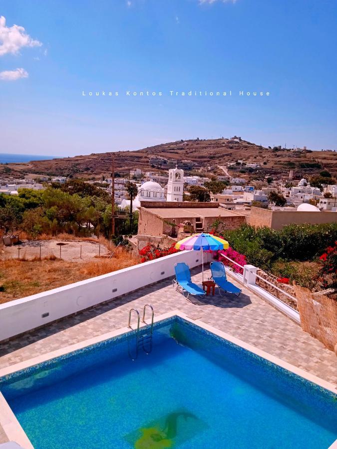 Loukas Kontos Traditional House Emporio (Santorini) Exterior foto